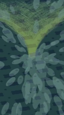 Soyut hareket desenli fütüristik video üretimi için dinamik dijital arkaplan