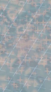 Soyut hareket desenli fütüristik video üretimi için dinamik dijital arkaplan