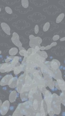 Yaratıcı video düzenleme film arkaplan tasarımı için minimalist organik hareket grafikleri