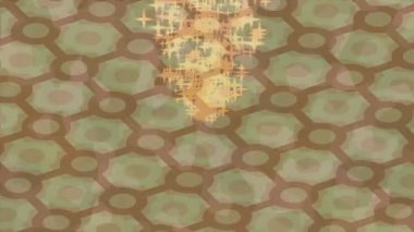 Soyut hareket desenli fütüristik video üretimi için dinamik dijital arkaplan