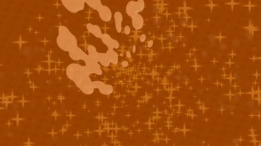 Benzersiz dijital animasyon tarzı grafikleri olan yaratıcı ortam tasarımı için yenilikçi hareket dokusu