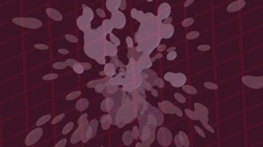 Lüks hareket projeleri için soyut tasarım stili animasyonu olan üst düzey dijital doku