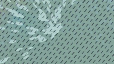 Benzersiz dijital animasyon tarzı grafikleri olan yaratıcı ortam tasarımı için yenilikçi hareket dokusu