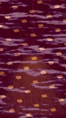 Estetik doku arkaplan tasarımı renkli hareket grafikleri ile moda film giriş profosyoneli