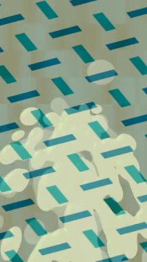 Benzersiz video giriş tasarımı projeleri için detaylı yüzey kalıbı film animasyon stili grafik girişi