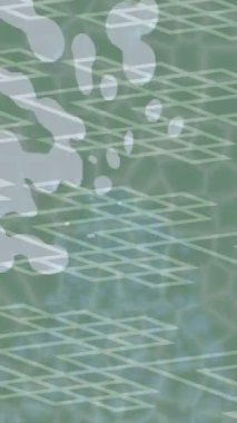 Benzersiz hareket grafikleri tasarım sanatına sahip yaratıcı film üretimi için özet bir arkaplan