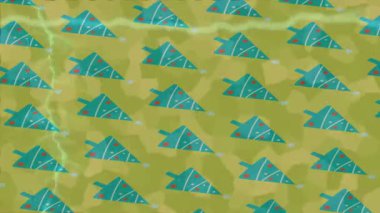 Modern medya üretimi için fütüristik dijital soyut doku sinematik tarz hareketli grafik ögesi