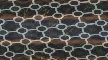 Dijital doku yüzey tasarım biçimi ile modern video animasyonu için gelişmiş hareket grafikleri