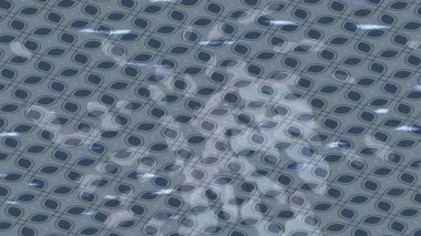 Lüks hareket projeleri için soyut tasarım stili animasyonu olan üst düzey dijital doku