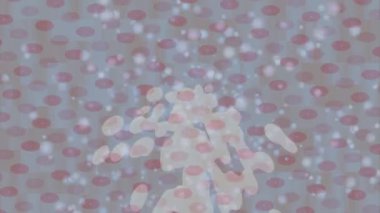 Organik desenli yüzey giriş stili video film sanatı ile soyut arkaplan tasarımı