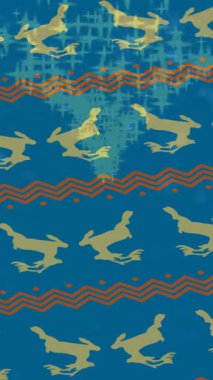 Organik desenli yüzey giriş stili video film sanatı ile soyut arkaplan tasarımı