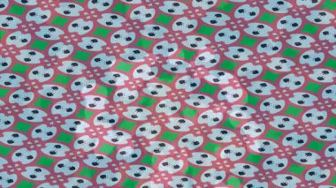 Dijital doku yüzey tasarım biçimi ile modern video animasyonu için gelişmiş hareket grafikleri