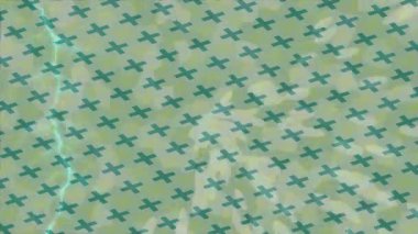 Organik desenli yüzey giriş stili video film sanatı ile soyut arkaplan tasarımı