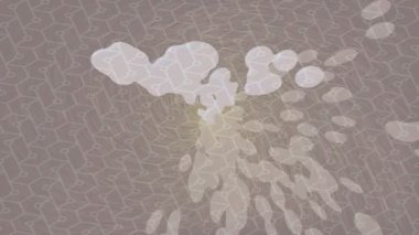 Profesyonel video projeleri sanat tarzı için organik hareketli arkaplan tasarımı