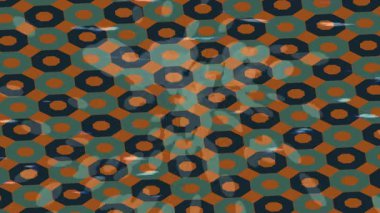 Dijital doku yüzey tasarım biçimi ile modern video animasyonu için gelişmiş hareket grafikleri