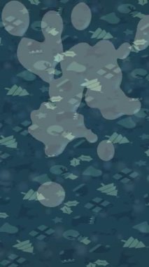 Benzersiz hareket dokusu tasarım sanatı ile profesyonel video düzenleme için modern soyut grafikler