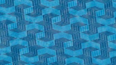 Benzersiz dijital animasyon tarzı grafikleri olan yaratıcı ortam tasarımı için yenilikçi hareket dokusu