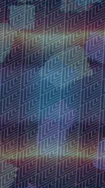 Estetik doku arkaplan tasarımı renkli hareket grafikleri ile moda film giriş profosyoneli