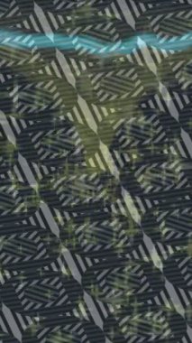 Organik desenli yüzey giriş stili video film sanatı ile soyut arkaplan tasarımı