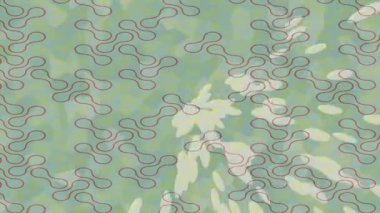 Benzersiz video giriş tasarımı projeleri için detaylı yüzey kalıbı film animasyon stili grafik girişi