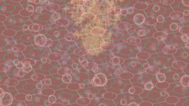 Yaratıcı video düzenleme film arkaplan tasarımı için minimalist organik hareket grafikleri