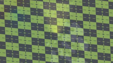 Soyut hareket desenli fütüristik video üretimi için dinamik dijital arkaplan