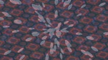 Benzersiz dijital animasyon tarzı grafikleri olan yaratıcı ortam tasarımı için yenilikçi hareket dokusu