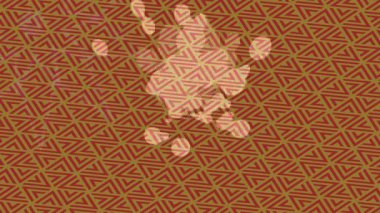 Organik desenli yüzey giriş stili video film sanatı ile soyut arkaplan tasarımı