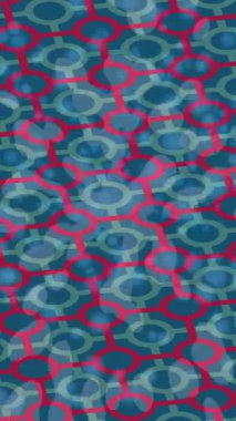 Benzersiz dijital animasyon tarzı grafikleri olan yaratıcı ortam tasarımı için yenilikçi hareket dokusu