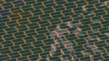 Soyut hareket desenli fütüristik video üretimi için dinamik dijital arkaplan