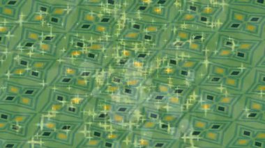 Benzersiz dijital animasyon tarzı grafikleri olan yaratıcı ortam tasarımı için yenilikçi hareket dokusu