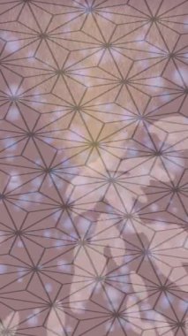 Soyut hareket desenli fütüristik video üretimi için dinamik dijital arkaplan