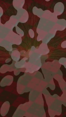 Dijital doku yüzey tasarım biçimi ile modern video animasyonu için gelişmiş hareket grafikleri