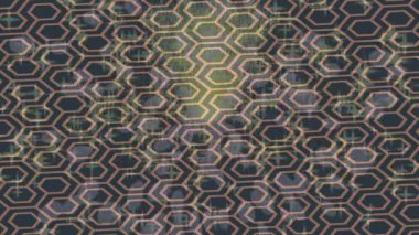 Lüks hareket projeleri için soyut tasarım stili animasyonu olan üst düzey dijital doku