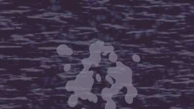 Organik desenli yüzey giriş stili video film sanatı ile soyut arkaplan tasarımı