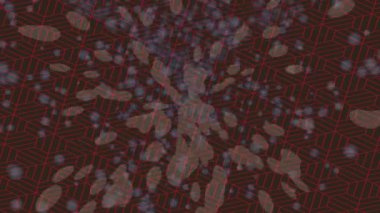 Estetik doku arkaplan tasarımı renkli hareket grafikleri ile moda film giriş profosyoneli