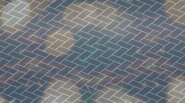 Organik desenli yüzey giriş stili video film sanatı ile soyut arkaplan tasarımı