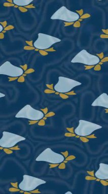 Benzersiz video giriş tasarımı projeleri için detaylı yüzey kalıbı film animasyon stili grafik girişi