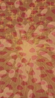 Organik desenli yüzey giriş stili video film sanatı ile soyut arkaplan tasarımı