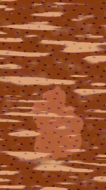 Benzersiz video giriş tasarımı projeleri için detaylı yüzey kalıbı film animasyon stili grafik girişi