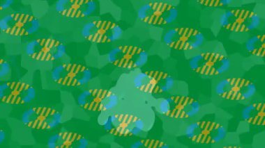 Benzersiz hareket grafikleri tasarım sanatına sahip yaratıcı film üretimi için özet bir arkaplan