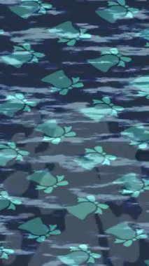 Benzersiz dijital hareket grafiklerine sahip yaratıcı sinematik projeler için yumuşak animasyon yüzeyi