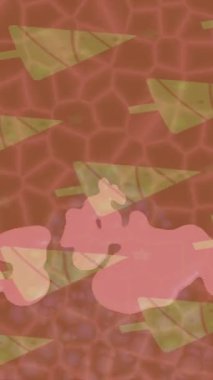 Benzersiz hareket grafikleri tasarım sanatına sahip yaratıcı film üretimi için özet bir arkaplan