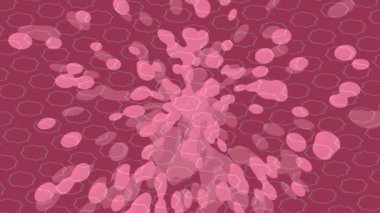 Lüks hareket projeleri için soyut tasarım stili animasyonu olan üst düzey dijital doku