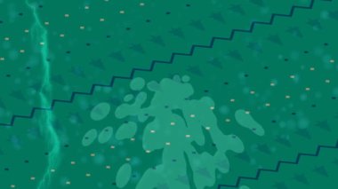 Benzersiz hareket dokusu tasarım sanatı ile profesyonel video düzenleme için modern soyut grafikler