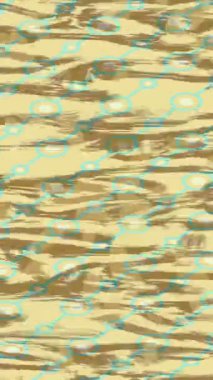 Lüks hareket projeleri için soyut tasarım stili animasyonu olan üst düzey dijital doku