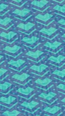 Benzersiz dijital animasyon tarzı grafikleri olan yaratıcı ortam tasarımı için yenilikçi hareket dokusu