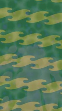 Lüks hareket projeleri için soyut tasarım stili animasyonu olan üst düzey dijital doku