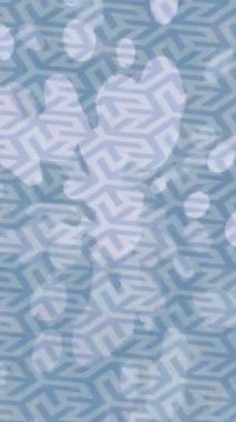 Dijital doku yüzey tasarım biçimi ile modern video animasyonu için gelişmiş hareket grafikleri