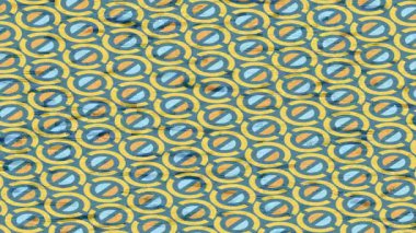 Benzersiz dijital animasyon tarzı grafikleri olan yaratıcı ortam tasarımı için yenilikçi hareket dokusu